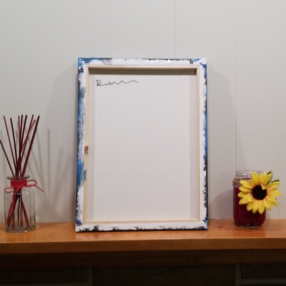 12"x16" Handmade Paint Pour - Picture 8 of 8